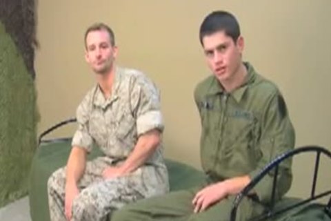 A Marine And An Army