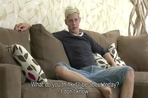 blonde twink Jerks It