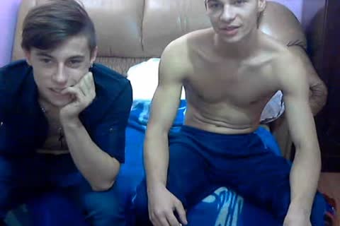 2 stylish bisexual Romanian dudes With worthwhile dongs & tight booties On cam.