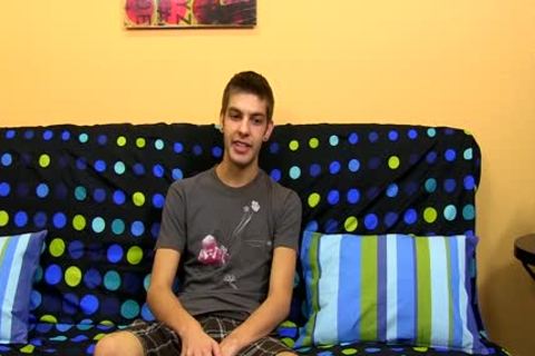 naughty brunette hair Max Morgan Interview Then Jerking Session - BoyFriendTVcom