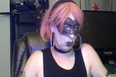 slutty Dancing Goth CD web camera Show (part two Of two)