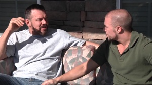 The Straight chap - Eli Hunter with Max Sargent ass Nail
