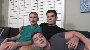 bareback threesome With Pete, Tanner, And Forrest - ass Sneak Peek