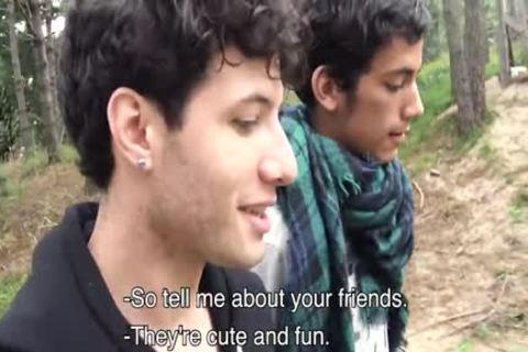 tasty Latino boy receives His pooper opening Creampied By A Hung man