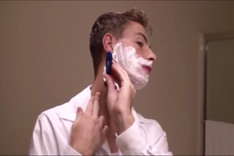 Skinny twink boy pounded by big cock daddy