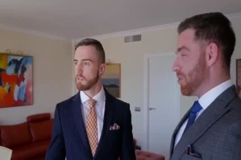 homo Suit oral sex-stimulation And ass