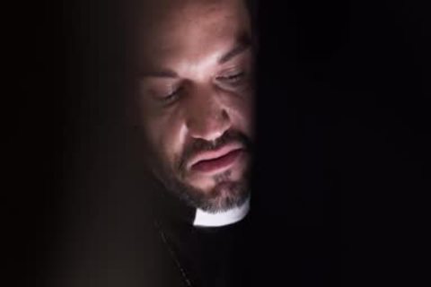 Religious Virgin Ryan Jacobs Confesses To Father Dale Kuda that guy craves weenies