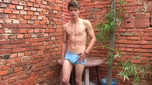 East Boys: Gay Andre cumshot at the castings