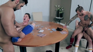 NextDoorBuddies: Arad jerking big dick at the casino