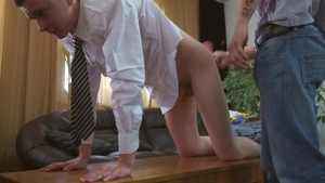 Spanked Til sperm
