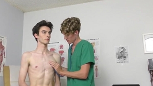 Nurse Matt steel Gives Patient Max Mabry A Massage